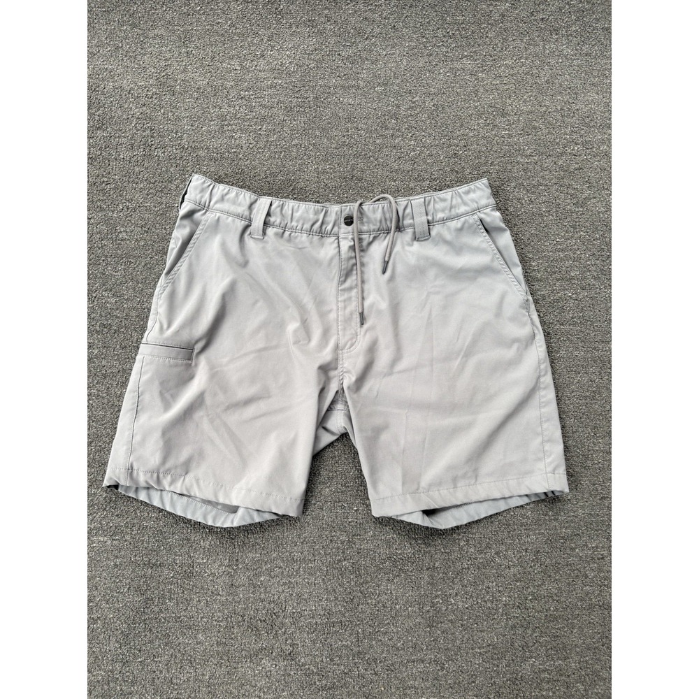 Carhartt Men's XL Gray Relaxed Fit Hybrid Shorts Drawstring